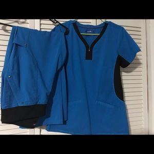 Women’s purple label scrub set